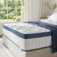 Matelas Double 135 Cm X 190 Cm, 25 Cm De Profondeur, Matelas En Mousse &agrave; M&eacute;moire De Forme Et &agrave; Ressorts Ensach&eacute;s