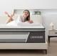 Matelas Double 4 Pieds 6 Hybride 135x190x25 Cm, Hauteur 25 Cm, Mousse &agrave; M&eacute;moire De Forme Et Ressorts Ensach&eacute;s