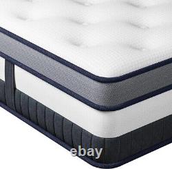 Matelas double Vesgantti 4FT6 à ressorts ensachés en mousse à mémoire