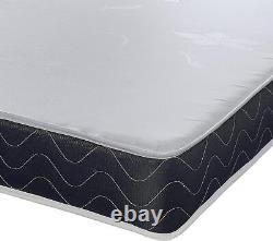 Matelas double en mousse à mémoire de forme, matelas double à ressorts ensachés, matelas simple.