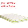 Matelas En Mousse à Mémoire De Forme Luxueux Matelas à Ressorts Ensachés 3ft Simple 4ft6 Double