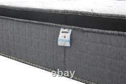 Matelas en mousse à mémoire Comfynite Super King 6ft à ressorts ensachés matelassé 31cm de profondeur