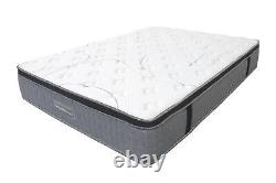 Matelas en mousse à mémoire Comfynite Super King 6ft à ressorts ensachés matelassé 31cm de profondeur