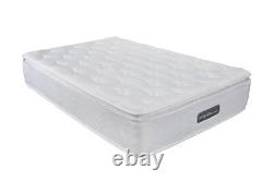 Matelas en mousse à mémoire de forme Comfynite en petite taille double 4 pieds à ressorts ensachés matelassé profond de 30 cm