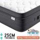 Matelas Hybride King 5ft 10 Pouces En Mousse à Mémoire De Forme Avec Ressorts Ensachés, Ferme Moyen 150x200cm