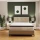 Matelas Hybride Sleepycastle Avec Mousse &agrave; M&eacute;moire De Forme Et Ressorts Ensach&eacute;s (class&eacute;)