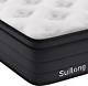 Matelas Hybride Suilong 7 Zones En Mousse à Mémoire De Forme à Ressorts Ensachés Avec Soutien Orthopédique Au Royaume-uni.