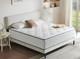 Matelas Hybride &agrave; M&eacute;moire De Forme Et &agrave; Ressorts Ensach&eacute;s, Fermet&eacute; Moyenne, Avec Surmatelas, Soutien Rafra&icirc;chissant