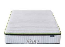 Matelas hybride à ressorts ensachés en mousse à mémoire de forme Lullaby Lyra 800 Double