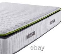 Matelas hybride à ressorts ensachés en mousse à mémoire de forme Lullaby Lyra 800 Double