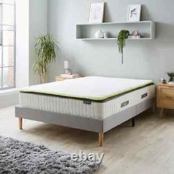 Matelas hybride à ressorts ensachés en mousse à mémoire de forme Lullaby Lyra 800 Double