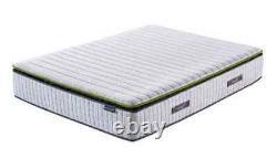 Matelas hybride à ressorts ensachés en mousse à mémoire de forme Lullaby Lyra 800 Double