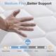 Matelas Hybride à Ressorts Ensachés Et En Mousse à Mémoire De Forme 22-25 Cm, Matelas à Ressorts Sans Bruit