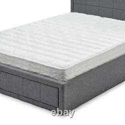 Matelas hybride à ressorts ensachés et en mousse à mémoire de forme, format simple, petit double, king