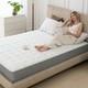Matelas Hybride &agrave; Ressorts Ensach&eacute;s Et Mousse &agrave; M&eacute;moire De Forme De 8 Pouces, Orthop&eacute;dique 7 Zones Pour La Pression