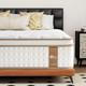 Matelas Hybride &agrave; Ressorts Ensach&eacute;s, Fermet&eacute; Moyenne, Orthop&eacute;dique, Mousse &agrave; M&eacute;moire De Forme, Soutien Des Bords