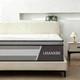 Matelas Hybride De Luxe En Mousse &agrave; M&eacute;moire De Forme Et Ressorts Ensach&eacute;s Orthop&eacute;dique Simple Double King