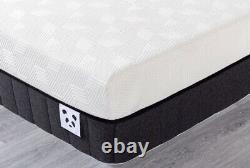 Matelas hybride en bambou à mémoire de forme à ressorts ensachés Kingsize Med/Firm Panda London