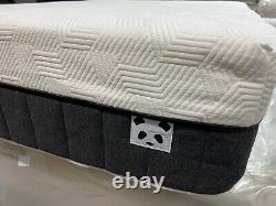 Matelas hybride en bambou à mémoire de forme à ressorts ensachés Kingsize Med/Firm Panda London