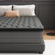 Matelas Hybride En Mousse &agrave; M&eacute;moire De Forme Avec Plateau Euro, Ressorts Ensach&eacute;s, Orthop&eacute;dique Et Rafra&icirc;chissant Pour Le Sommeil