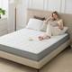 Matelas Hybride En Mousse à Mémoire De Forme Avec Ressorts Ensachés De 20 Cm, 7 Zones Orthopédiques Pour Soulager La Pression