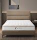 Matelas Hybride En Mousse à Mémoire De Forme De 20 Cm D'épaisseur, Ressorts Ensachés, Soutien Moyen Ferme.