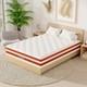Matelas Orthop&eacute;dique &agrave; Ressorts Ensach&eacute;s 28 Cm, Matelas En Mousse &agrave; M&eacute;moire De Forme, Fermet&eacute; Moyenne<br/>