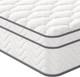 Matelas Orthop&eacute;dique De Luxe Hybride &agrave; Ressorts Ensach&eacute;s Et Mousse &agrave; M&eacute;moire De Forme, Fermet&eacute; Moyenne, Lit Uk