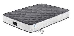 Matelas orthopédique en mousse à mémoire de forme de luxe avec ressorts ensachés en 3FT 4FT 4FT6 5FT