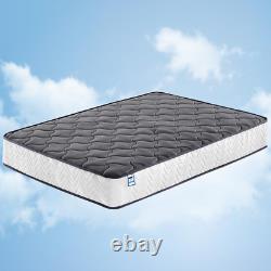 Matelas orthopédique en mousse à mémoire de forme de luxe avec ressorts ensachés en 3FT 4FT 4FT6 5FT