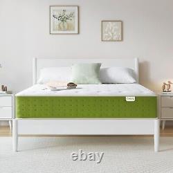 Matelas simple Resspry, matelas hybride à ressorts ensachés et mousse à mémoire de forme de 26 cm