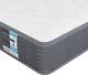 Matelas Simple Yaheetech 3ft à Ressorts Ensachés Et Mousse à Mémoire De Forme, De Fermeté Moyenne