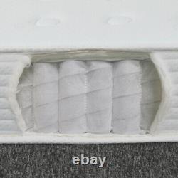 Memory Foam Mattress Pocket Sprung Bed Orthopédique 3ft Single 4ft6 5ft King