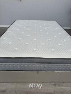 Mousse à mémoire crépusculaire Matelas super king 6FT à ressorts ensachés hybride 4000 RRP £849