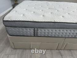 Mousse à mémoire crépusculaire Matelas super king 6FT à ressorts ensachés hybride 4000 RRP £849