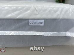 Mousse à mémoire de forme Dusk 2,000 ressorts ensachés hybride Double 4FT 6 Matelas Prix de détail £449