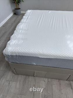 Mousse à mémoire de forme Dusk 2,000 ressorts ensachés hybride Double 4FT 6 Matelas Prix de détail £449