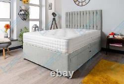 Naples Eco Memory Firm Memory Moam Bed Set 3ft 4ft6 Double Roi 5ft