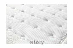 Oliver Smith Cool Memory Mousse Pocket Spring Matelas Bio Coton 12 Full New