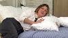 Oreillers En Mousse à Mémoire Hybride U0026 En Duvet Alt Sur Qvc