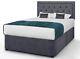 Plush Memory Foam Divan Bed Set Avec Mattress Headboard 3ft 4ft6 Double 5ft King