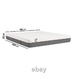 Super Roi Mémoire de forme Haut 1000 Ressorts ensachés Matelas enroulé SLEEPFUL-HB1000MEM6FT