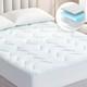 Surmatelas En Mousse à Mémoire De Forme Pour Lit Double, Matelas En Gel Avec Poches Extra Profondes